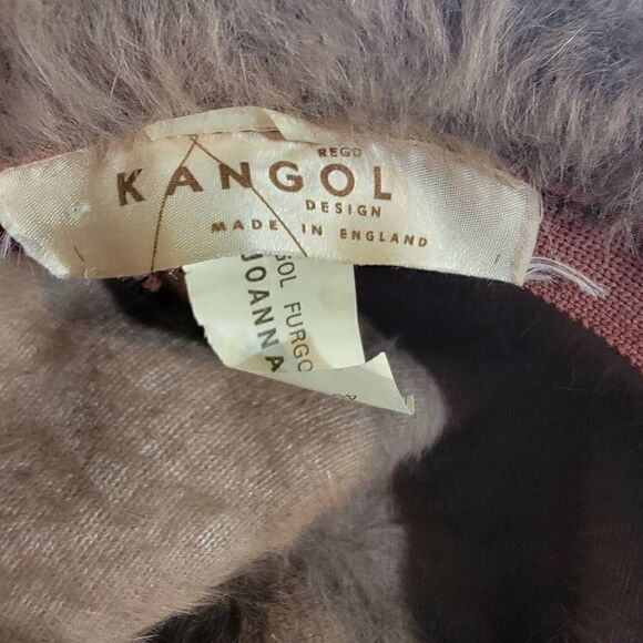 Vintage Kangol Furgora Joanna Rabbit Fur Bucket Hat One Size Made In England - Picture 3 of 7